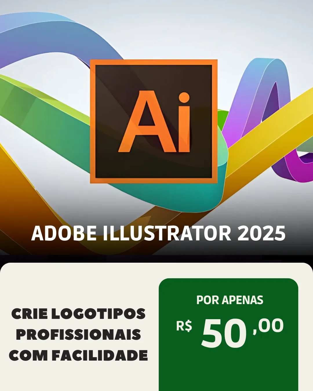 Adobe Illustrator – Licença Vitalícia | Licença Vitalícia + Suporte + Download Imediato